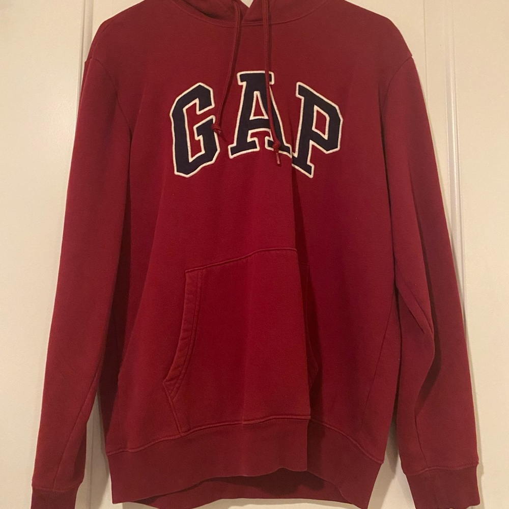 GAP Embroidered Hooded Sweatshirt